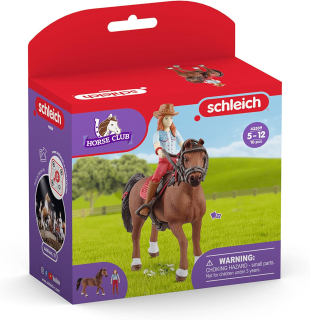 Súprava figúrok Schleich Horse Club Hannah & Cayenne 42539